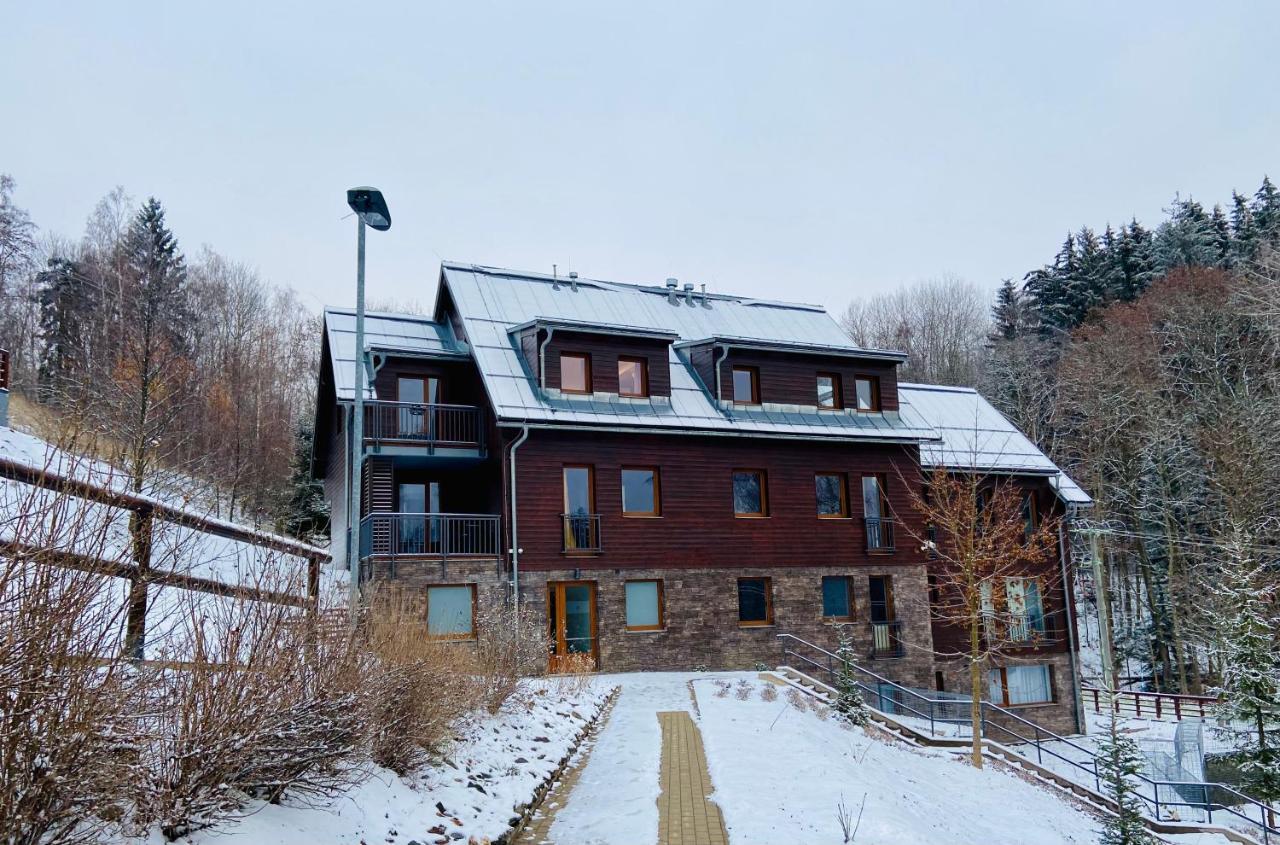 Utulny Apartman V Srdci Krkonos Se Saunou Jablonec nad Jizerou Eksteriør bilde